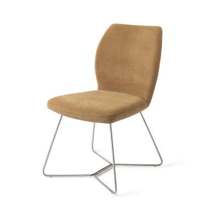 Ikata eetkamerstoel Beehive Steel - Honey Harvest