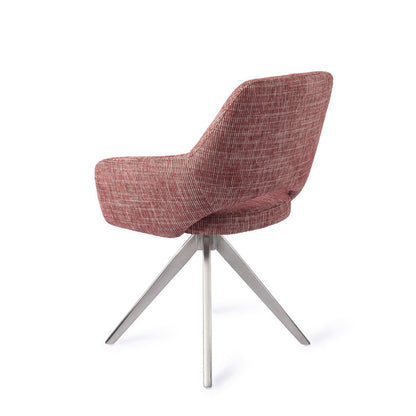 Yanai eetkamerstoel Turn Steel - Berry Bars