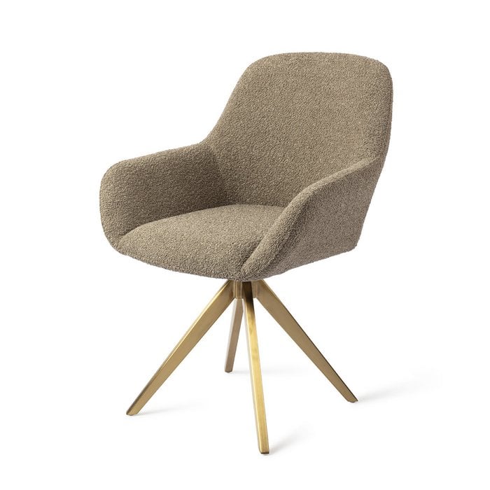 Kushi eetkamerstoel Turn Gold - Moss Meadow
