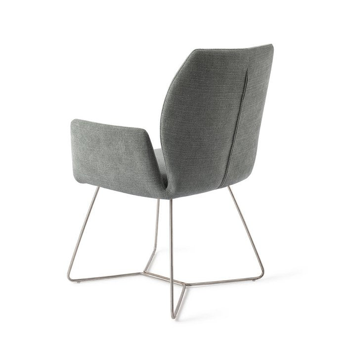 Misaki eetkamerstoel Beehive Steel - Breezy Blue