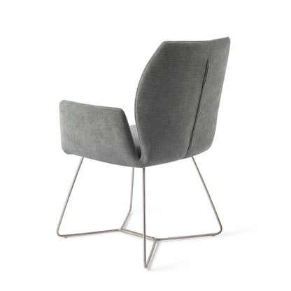 Misaki eetkamerstoel Beehive Steel - Breezy Blue