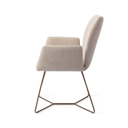 Misaki eetkamerstoel Beehive Rose - Sand Strand