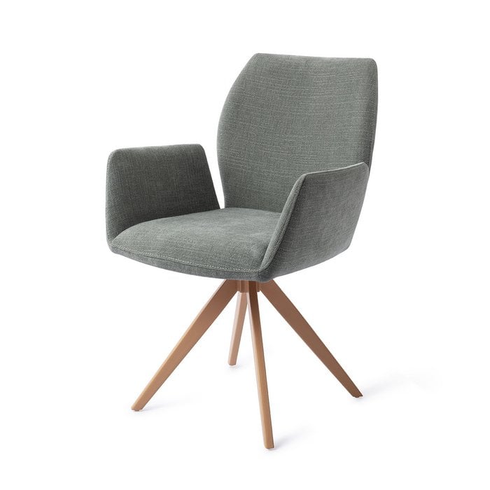 Misaki eetkamerstoel Turn Peach - Breezy Blue