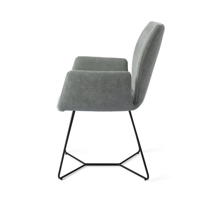 Misaki eetkamerstoel Beehive Black - Breezy Blue