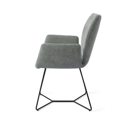 Misaki eetkamerstoel Beehive Black - Breezy Blue