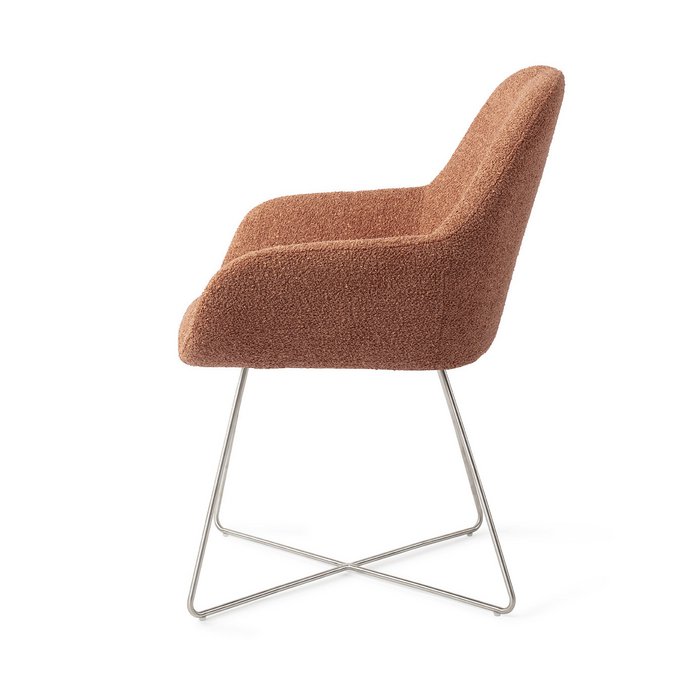 Kushi eetkamerstoel Cross Steel - Amber Autumn