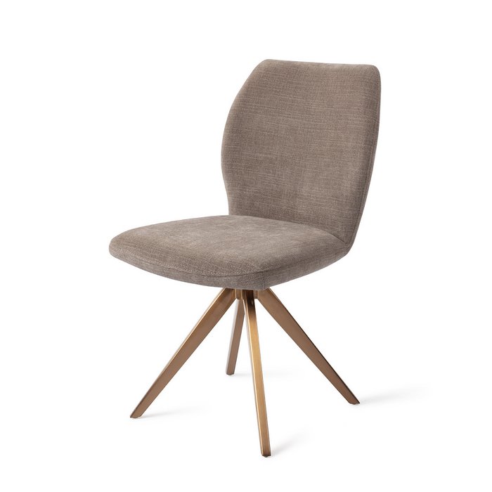 Ikata eetkamerstoel Turn Rose - Mocha Mist