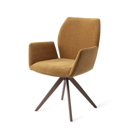 Misaki eetkamerstoel Turn Brown - Honey Harvest