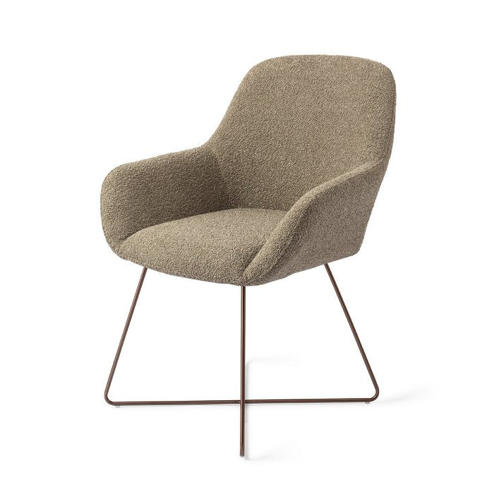 Kushi eetkamerstoel Cross Rose - Moss Meadow