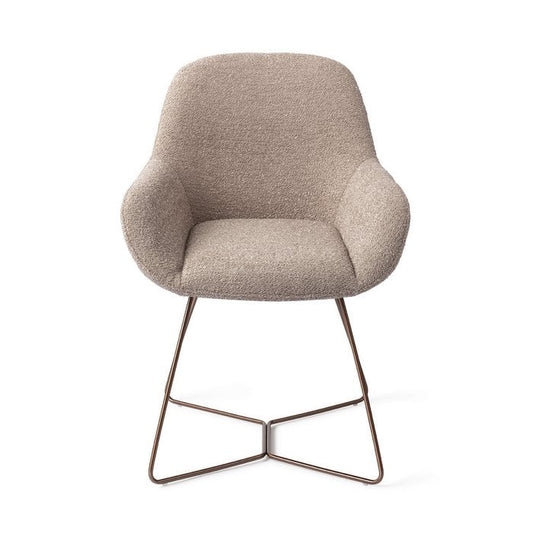 Kushi eetkamerstoel Beehive Rose - Stone Haze