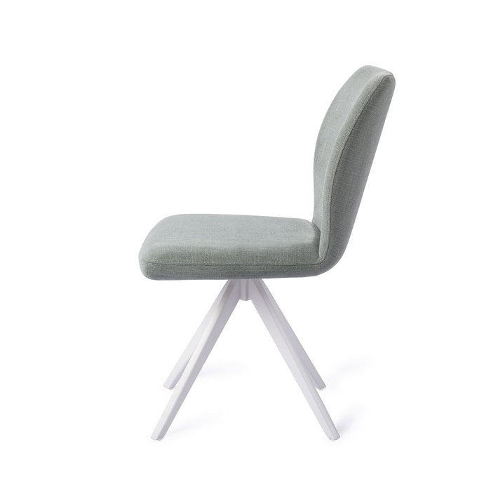 Ikata eetkamerstoel Turn White - Breezy Blue