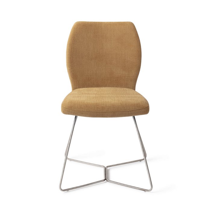 Ikata eetkamerstoel Beehive Steel - Honey Harvest