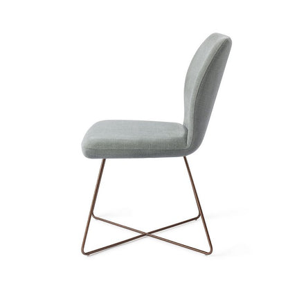 Ikata eetkamerstoel Cross Rose - Breezy Blue