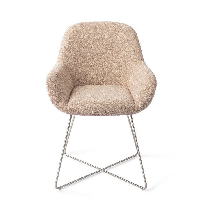 Kushi eetkamerstoel Cross Steel - Flax Relax