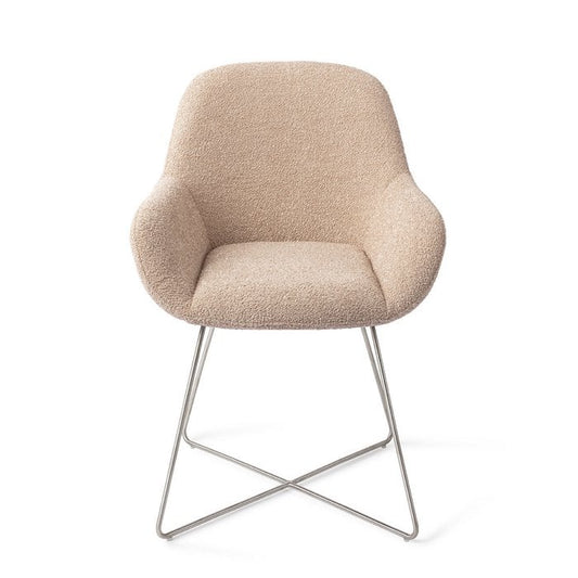 Kushi eetkamerstoel Cross Steel - Flax Relax
