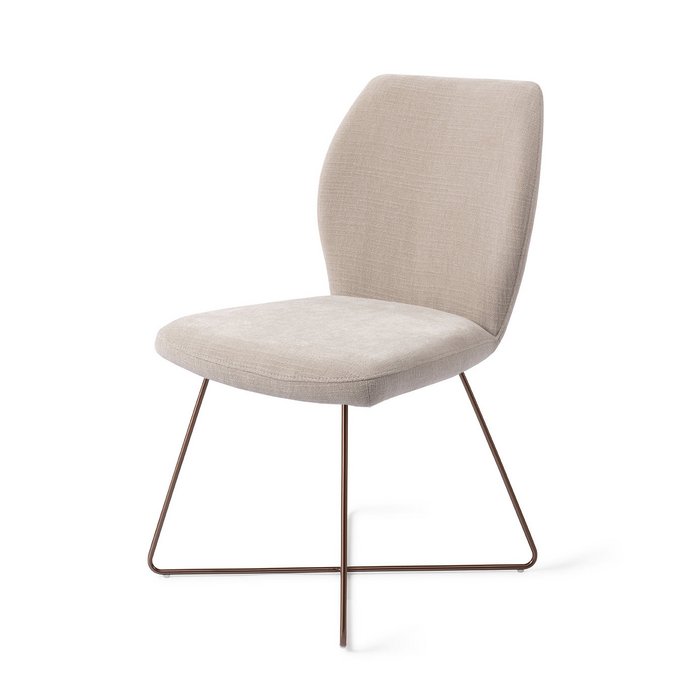 Ikata eetkamerstoel Cross Rose - Sand Strand