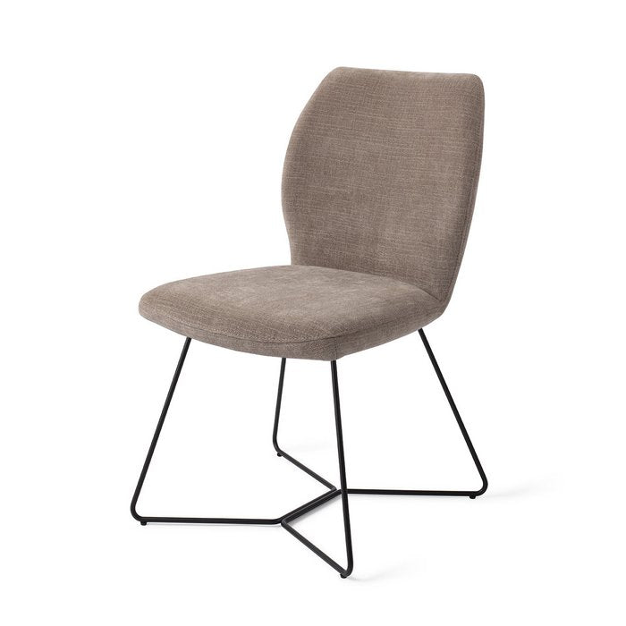 Ikata eetkamerstoel Beehive Black - Mocha Mist