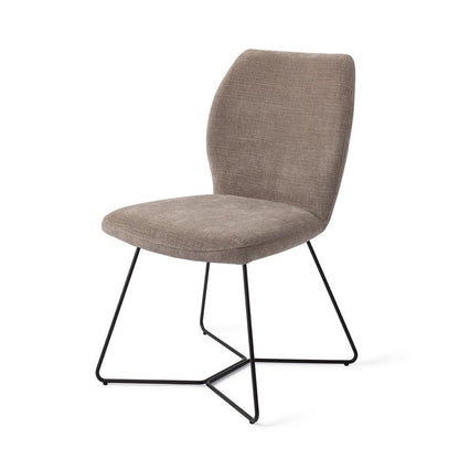 Ikata eetkamerstoel Beehive Black - Mocha Mist