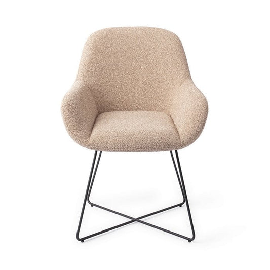 Kushi eetkamerstoel Cross Black - Flax Relax