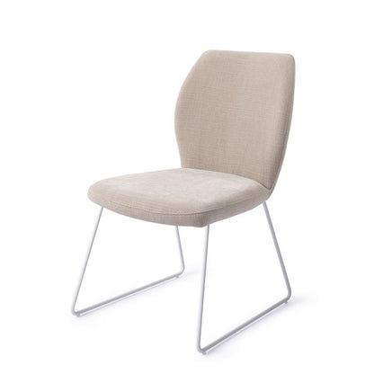 Ikata eetkamerstoel Slide White - Sand Strand