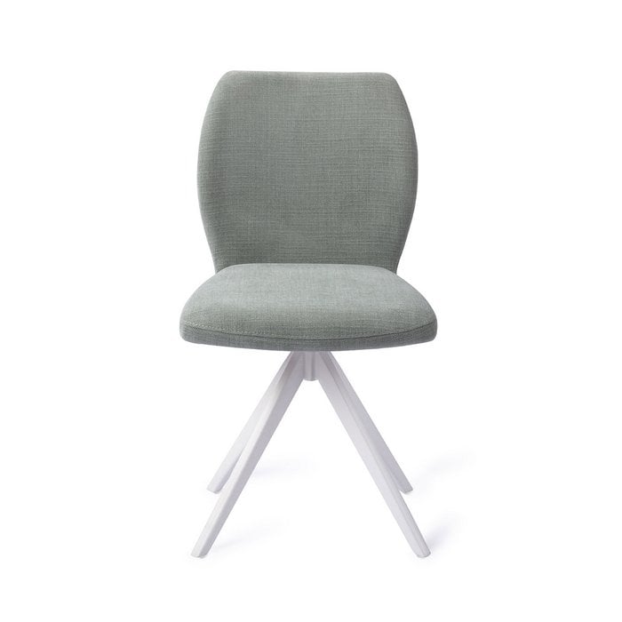 Ikata eetkamerstoel Turn White - Breezy Blue