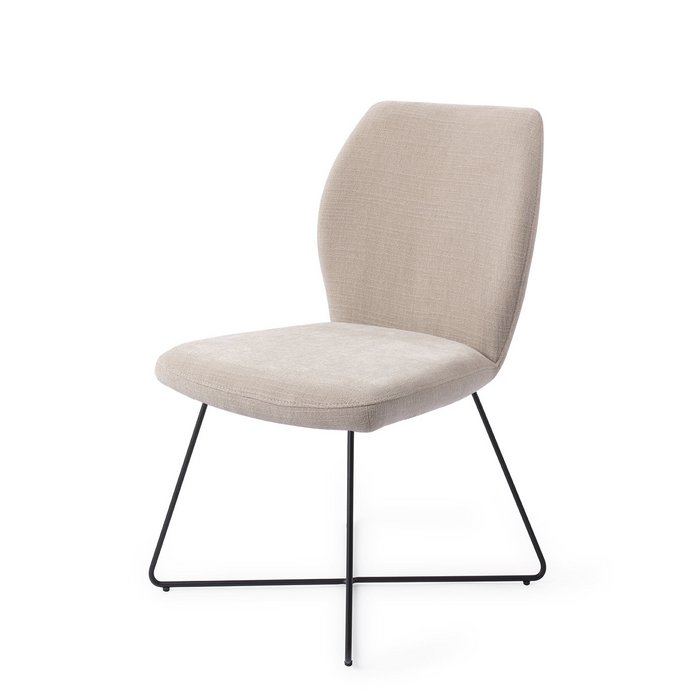 Ikata eetkamerstoel Cross Black - Sand Strand