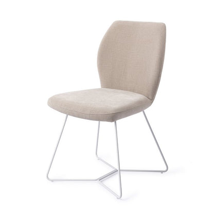 Ikata eetkamerstoel Beehive White - Sand Strand