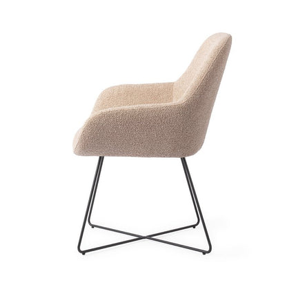 Kushi eetkamerstoel Cross Black - Flax Relax