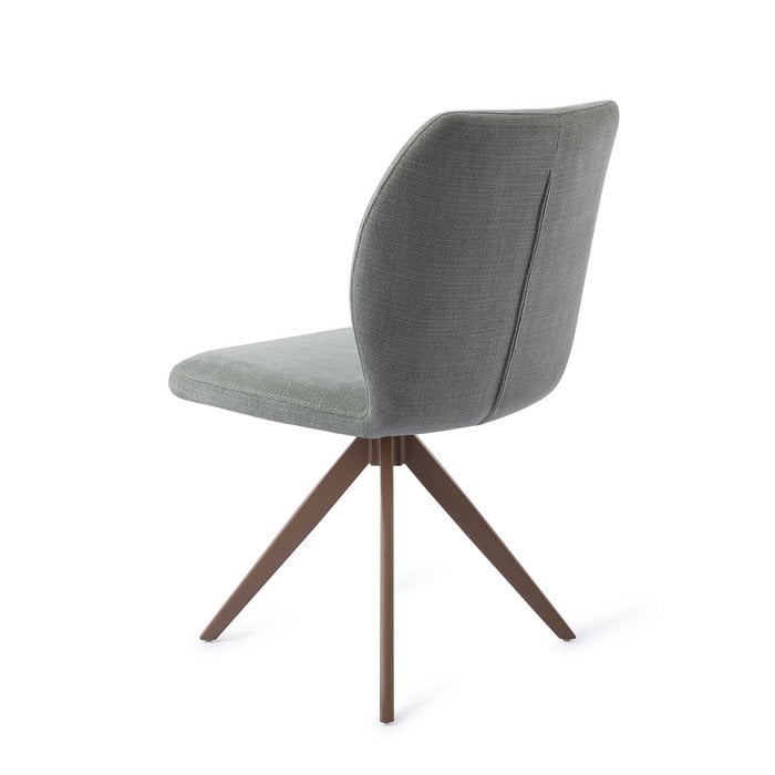 Ikata eetkamerstoel Turn Brown - Breezy Blue