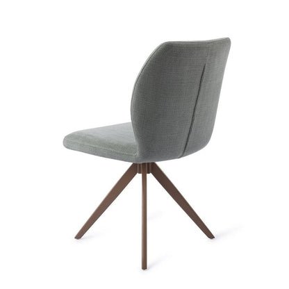 Ikata eetkamerstoel Turn Brown - Breezy Blue