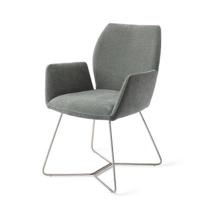 Misaki eetkamerstoel Beehive Steel - Breezy Blue