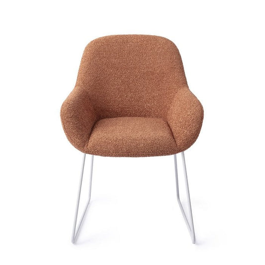 Kushi eetkamerstoel Slide White - Amber Autumn