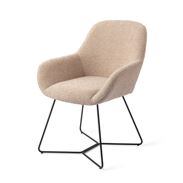 Kushi eetkamerstoel Beehive Black - Flax Relax