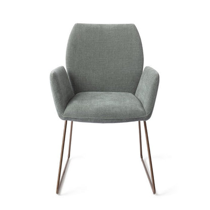 Misaki eetkamerstoel Slide Rose - Breezy Blue