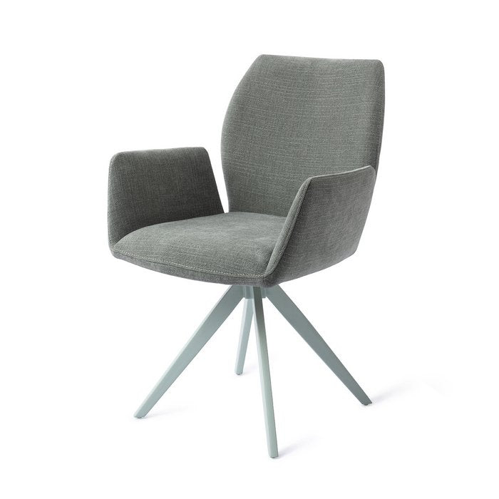 Misaki eetkamerstoel Turn Mint - Breezy Blue
