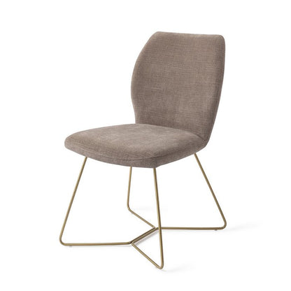 Ikata eetkamerstoel Beehive Gold - Mocha Mist