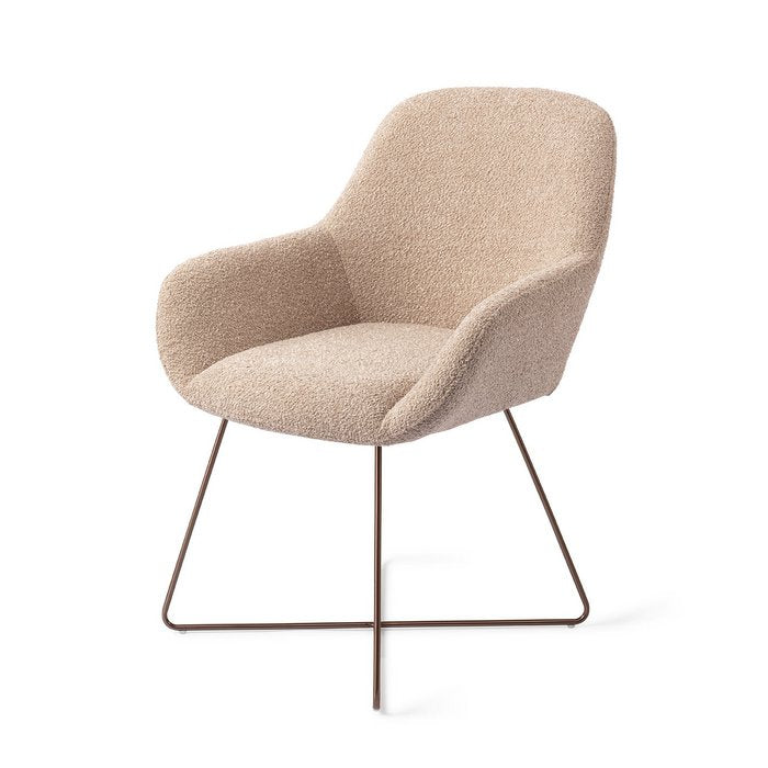 Kushi eetkamerstoel Cross Rose - Flax Relax