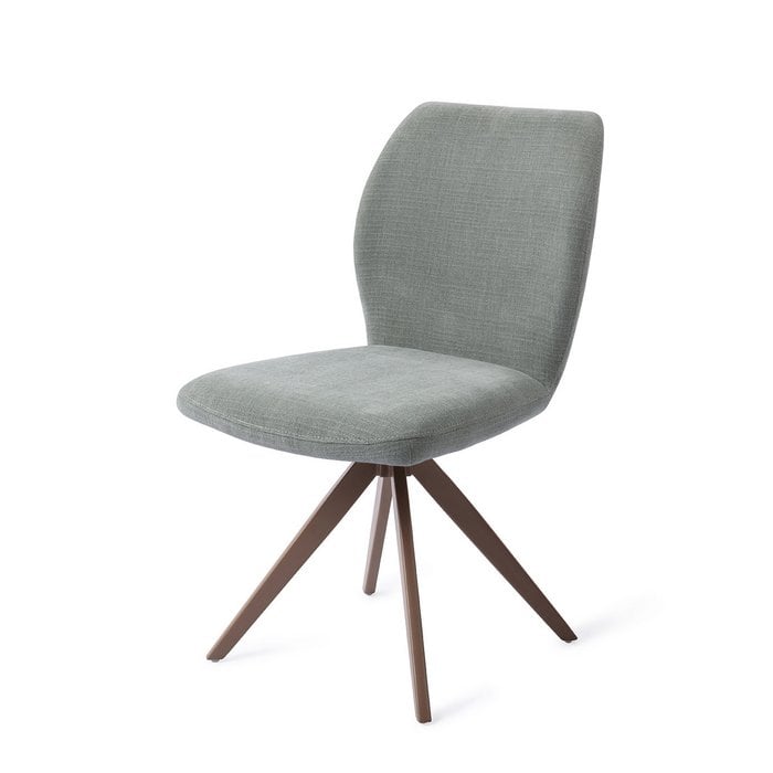 Ikata eetkamerstoel Turn Brown - Breezy Blue