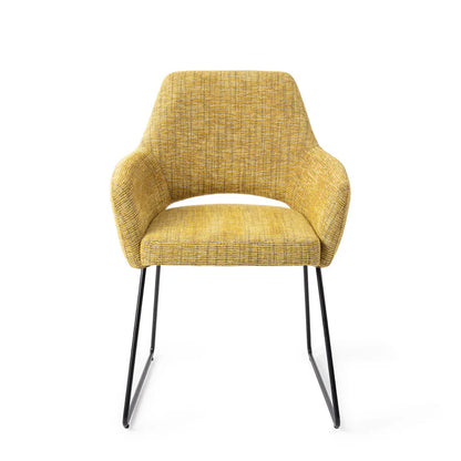 Yanai eetkamerstoel Slide Black - Lemon Lines