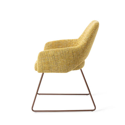 Yanai eetkamerstoel Slide Rose - Lemon Lines