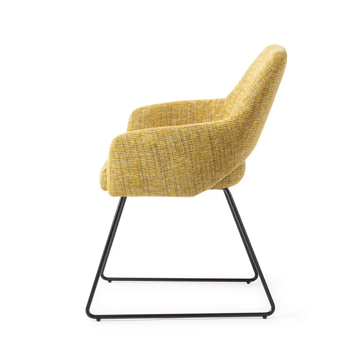 Yanai eetkamerstoel Slide Black - Lemon Lines