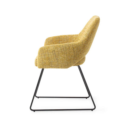 Yanai eetkamerstoel Slide Black - Lemon Lines