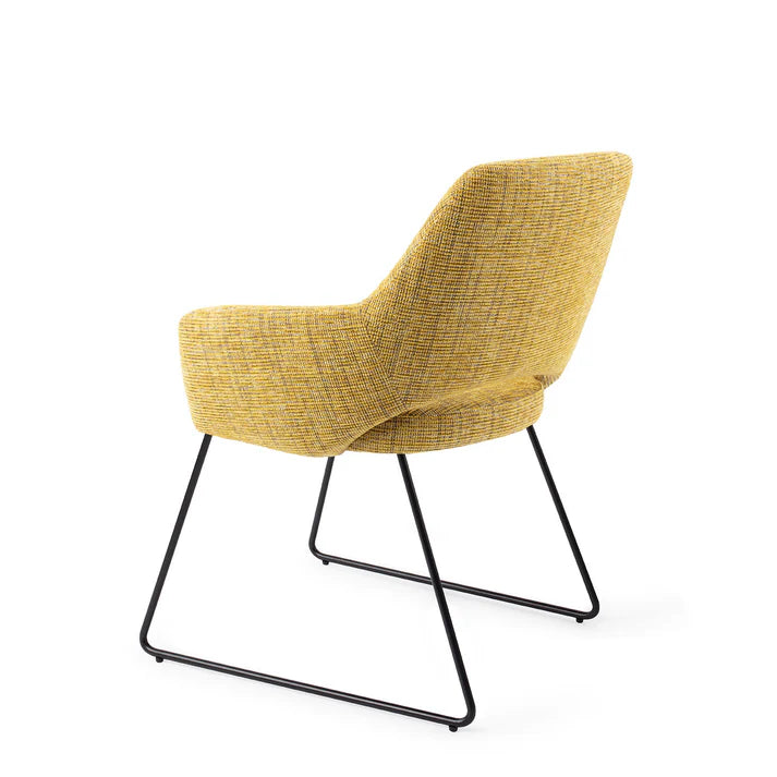 Yanai eetkamerstoel Slide Black - Lemon Lines