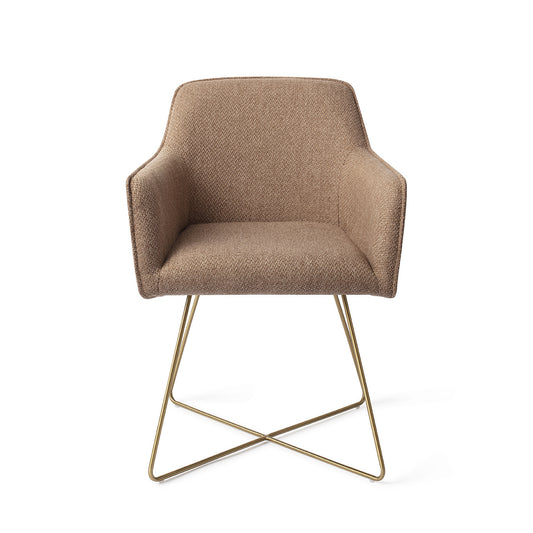 Hofu Eetkamerstoel Cross Gold - French Toast