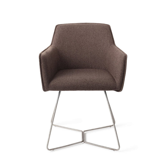 Hofu Eetkamerstoel Beehive Steel - Potters Clay