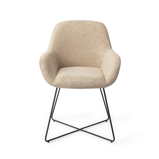 Kushi Eetkamerstoel Cross Black - Desert Dunes