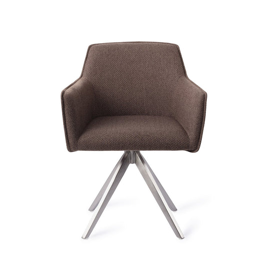 Hofu Eetkamerstoel Turn Steel - Potters Clay