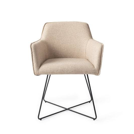 Hofu Eetkamerstoel Cross Black - Wild Walnut